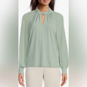 Calvin Klein Chiffon Sleeve Blouse